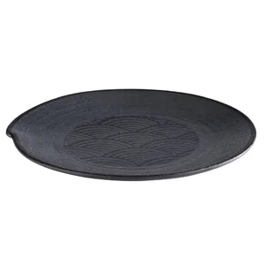 Teller Dark Wave Ø 27 cm H: 2,5 cm Assheuer & Pott