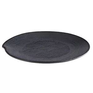 Teller Dark Wave Ø 27 cm H: 2,5 cm Assheuer & Pott