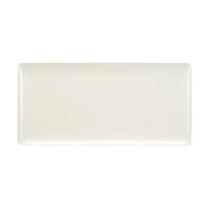 Platte rechteckig coup 42x20cm Purity square Weiss Bauscher