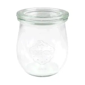 Miniglas Tulpen-Form 220 ml o. Klammern u. Gummi Weck