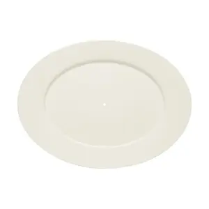 Etageren-Platte oval Fahne 33 cm Purity weiss Bauscher