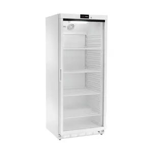 Kühlschrank, weiß, Glastür 580 l 777 x 710 x 1895 230 V / 0,19 kW Cookmax orange