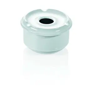 10cm 2tlg. Windascher Porzellan weiss WAS