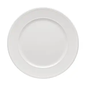Teller flach Fahne 16 cm Come4Table Weiss Bauscher