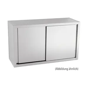 Wandhängeschrank mit Schiebetüren 2000x400x650mm Cookmax orange