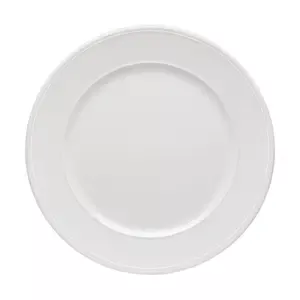 Teller flach Fahne 16 cm Come4Table Weiss Bauscher