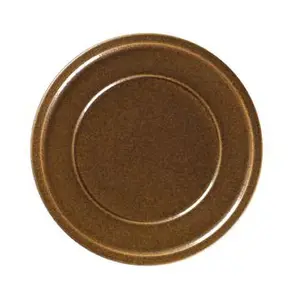 Teller Ø24cm m. Rand Rakstone Ease rust RAK