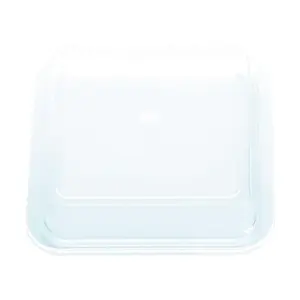Euro Deckel PP 110x110mm natur transparent 