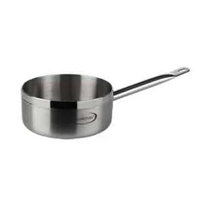 Stielkasserolle Ø 18cm 2L flach Gourmet mit Schüttrand 
