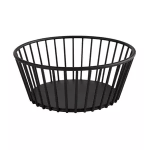 Korb Ø17cm H.7cm Metall schwarz  -URBAN- Assheuer & Pott
