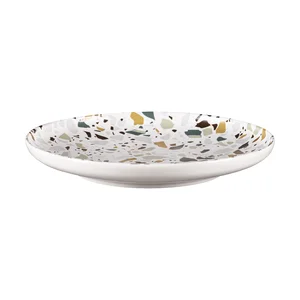 Teller tief Ø24cm rund Rakstone Kerrazzo RAK