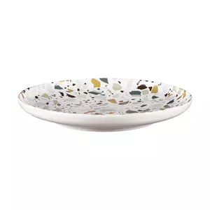 Teller tief Ø24cm rund Rakstone Kerrazzo RAK