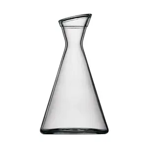 Karaffe 1,0l  /-/ Pisa Preßglas 