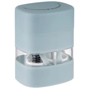 2 in 1 Salz u. Pfeffermühle Keramikmahlwerk 6 x 5 cm, H: 8 cm hellblau Assheuer & Pott