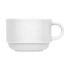 Kaffee-Obere 0,18 ltr. Stapelb. 2510/18 Carat Weiss Bauscher