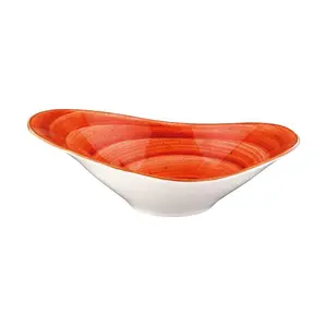 Schale 27 x 19cm 75cl Terracotta Stream Bonna Premium Porcelain