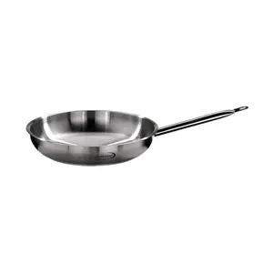 24cm Bratpfanne o. D. Edelstahl induktionsgeeignet Professional Cookmax