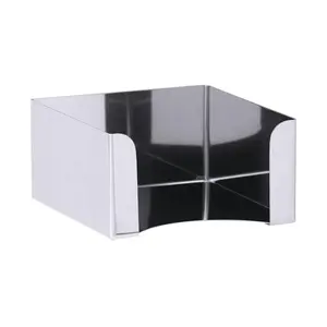 Serviettenhalter 12,5x12,5x9cm Chromstahl Contacto