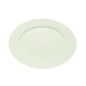 Platte oval Fahne 33 cm Purity weiss Bauscher