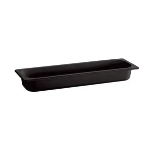 Behälter GN 2/4 Tiefe 100 mm Eco Line Melamin schwarz Assheuer & Pott
