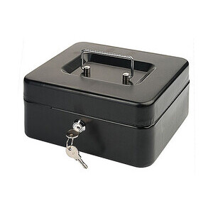 Geldkassette 20 cm schwarz Contacto