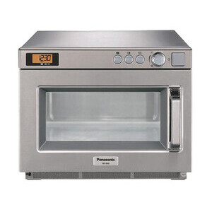Mikrowellengerät Panasonic NE 1843  1800 Watt Cookmax silver