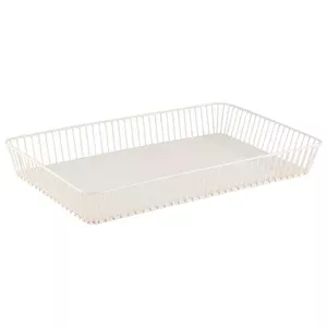 GN 1/1 Korb URBAN 53 x 32,5 cm, H: 7,5 cm whisper white Assheuer & Pott