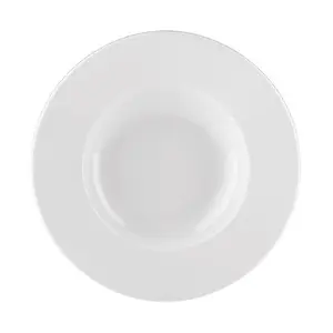 Teller tief Fahne 20 cm Fine Dining Form 900 weiss Schönwald