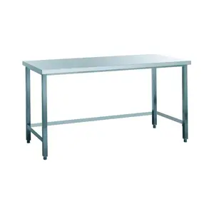 Arbeitstisch verschweißt o.AK. 2000x700x850mm BxTxH Cookmax black