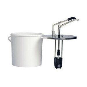 Dosierspender mit Kunststoff- Eimer 10 ltr. Cookmax black