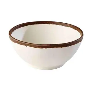 Schale 0,7ltr. Ø16cm H.7cm creme Crocker Assheuer & Pott