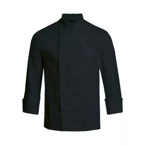Herren-Kochjacke Gr.M schwarz Cuisine Basic 65%PES 35%CO Greiff since 1902