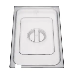 GN Deckel 1/4 mit Löffelausschnitt Polycarbonat 