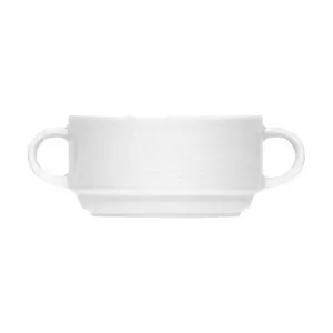 Suppenobere 0,29 ltr. Stapelb.2555/0.30 Carat weiss Bauscher