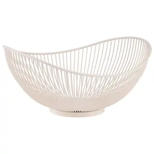 Korb SVART 29,5 x 25,5 cm, H: 13,5 cm whisper white Assheuer & Pott