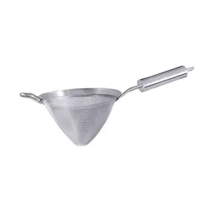Passiersieb spitz CNS Ø 18 cm, Höhe 10 cm Contacto