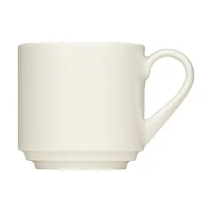 Obertasse stapelbar 0.09 l Purity weiss Bauscher