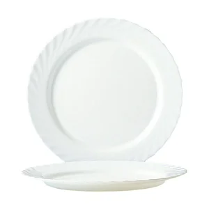 Platzteller 31 cm Trianon Uni Weiß 