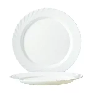 Platzteller 31 cm Trianon Uni Weiß 