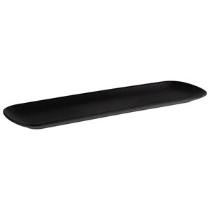 GN 2/4 Tablett NERO 53 x 16,2 cm, H: 2,5 cm schwarz Assheuer & Pott