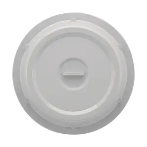Cloche m.Griff grau htp hoch Ø237 Kunststoff-Deckel Bauscher