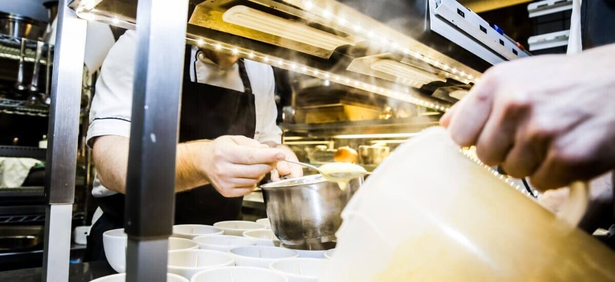 Wärmebrücke für Gastronomie