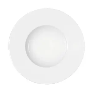Teller tief 28cm  breite Fahne Maitre weiss                    - MU - Bauscher