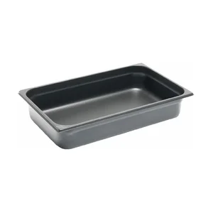 GN-Behälter GN 1/1 H= 100 mm Edelstahl beschichtet Cookmax silver