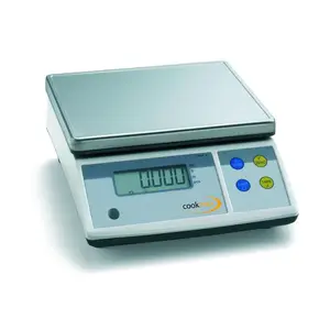 Elektronische Portionswaage bis 30 kg  26 x 31 x 12,5 230 V Cookmax black