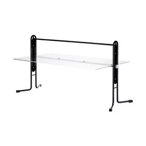 Hygieneschutz 93x53cm H.50,5cm Gestell: Metall schwarz Assheuer & Pott