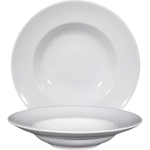 Pastateller 26cm Uni Saturnia Porzellan weiss 