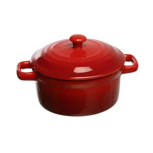 Mini-Casserole Rot Ø 10cm Höhe 7cm Lory 
