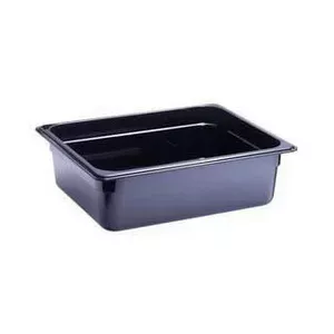 Behälter KU GN 1/2-100 schwarz Cookmax black