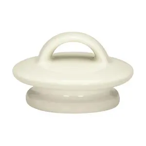 Kannendeckel 0,35 l +  0,60 l Generation 934 weiss glatt Schönwald